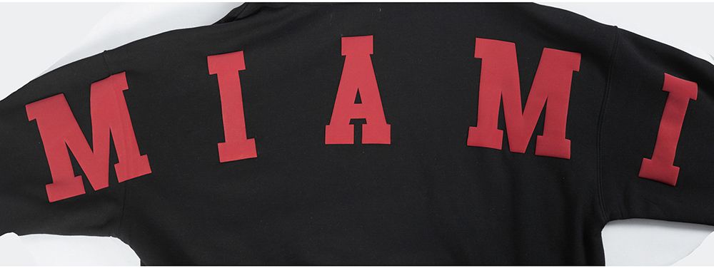 Pro Standard Men's Miami Heat Black Wingspan Drop Shoulder Hoodie product image