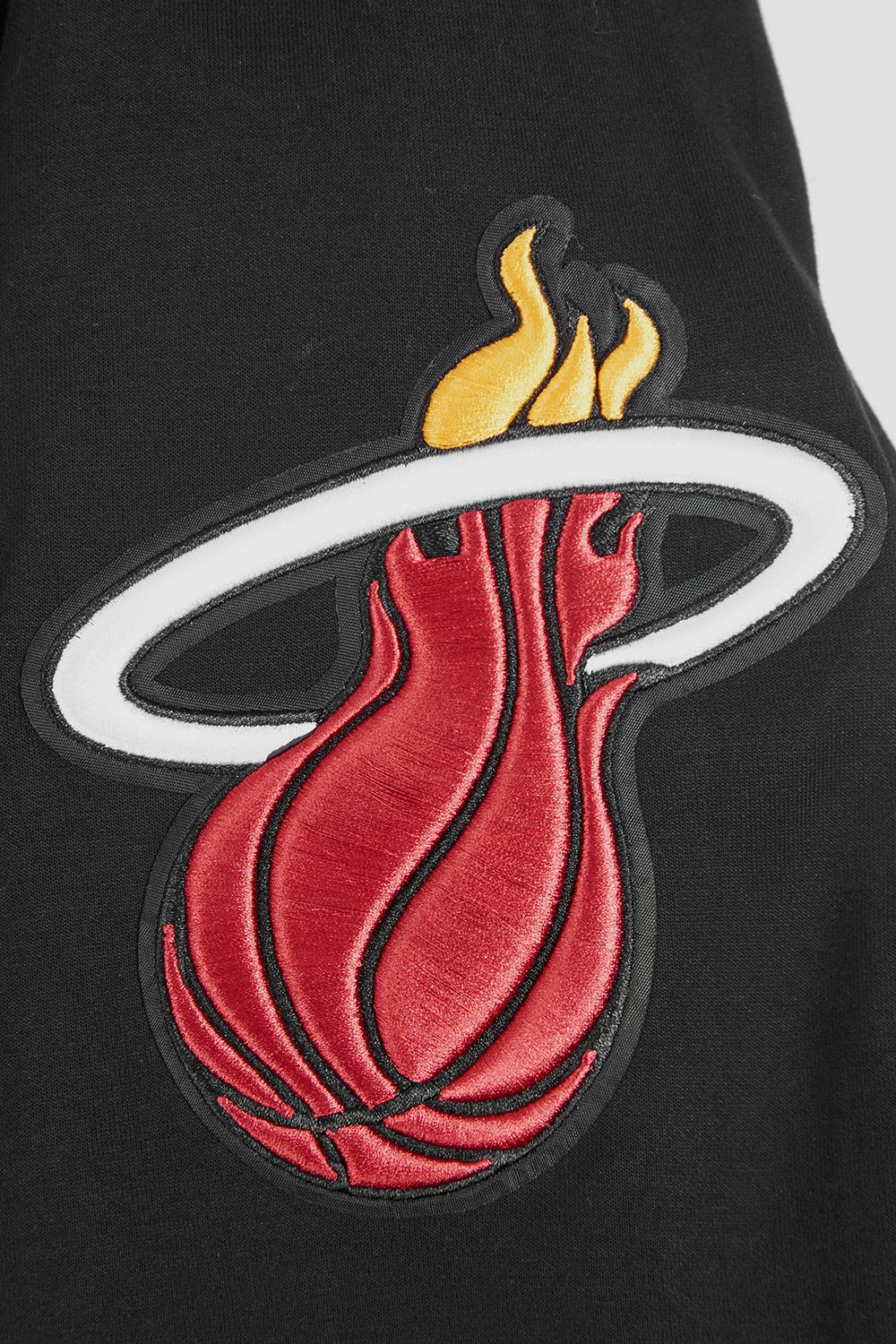 Pro Standard Men's Miami Heat Black Classic Chenille Full Zip Hoodie product image