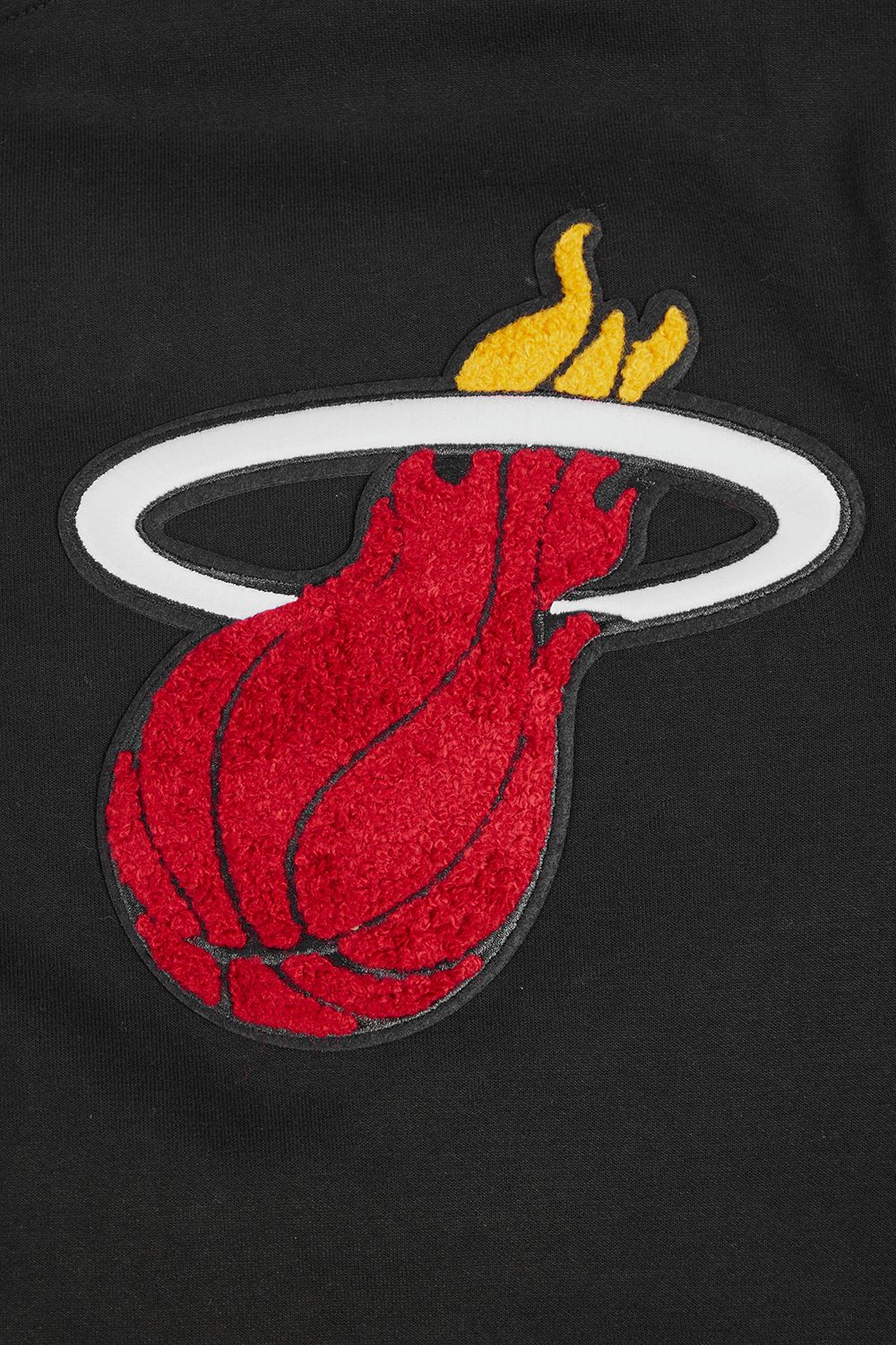 Pro Standard Men's Miami Heat Black Classic Chenille Full Zip Hoodie product image