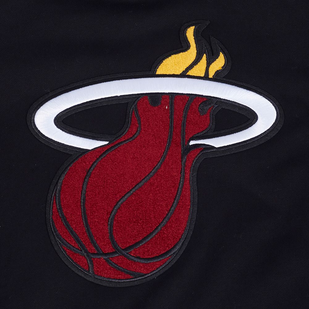 Pro Standard Men's Miami Heat Black Classic Fleece Pullover Hoodie product image