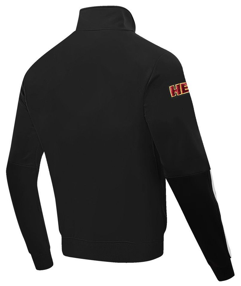 Pro Standard Men's Miami Heat Black Classic Track Jacket product image