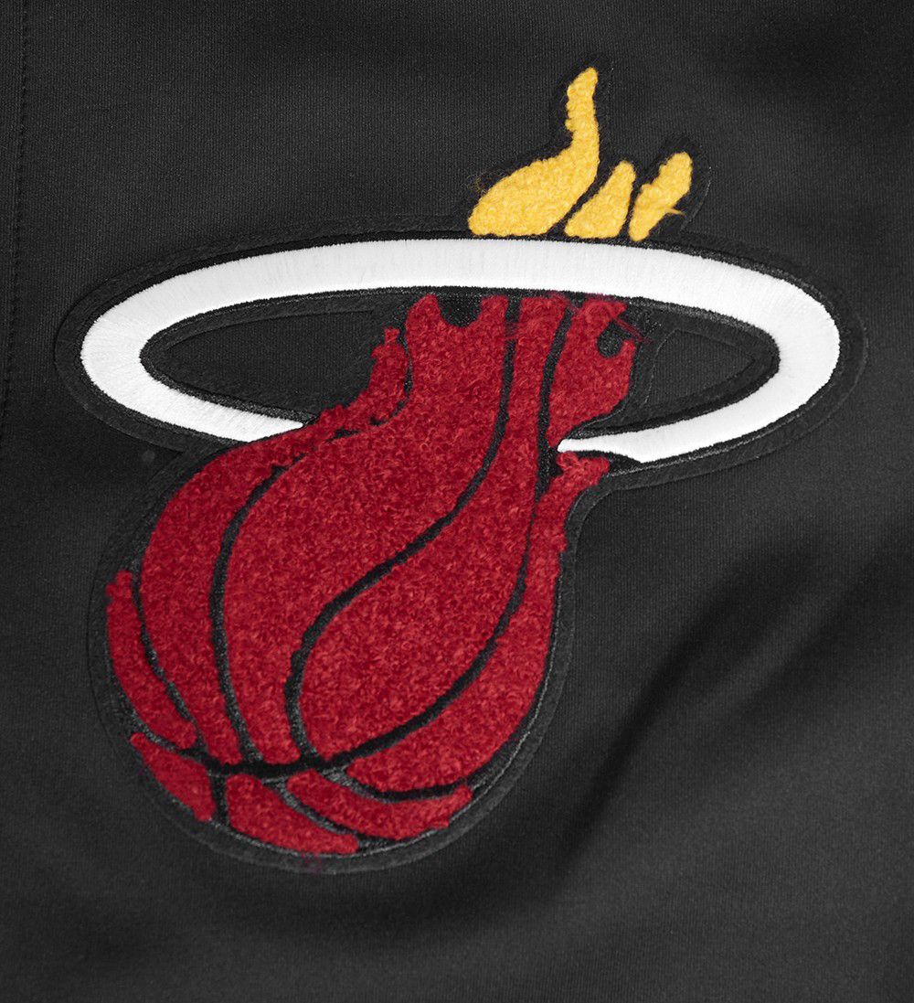 Pro Standard Men's Miami Heat Black Classic Track Jacket product image