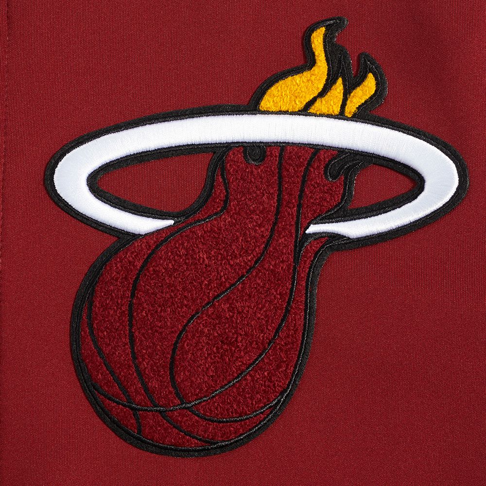 Pro Standard Men's Miami Heat Red Classic Track Jacket product image