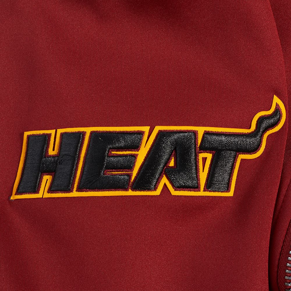 Pro Standard Men's Miami Heat Red Classic Track Jacket product image