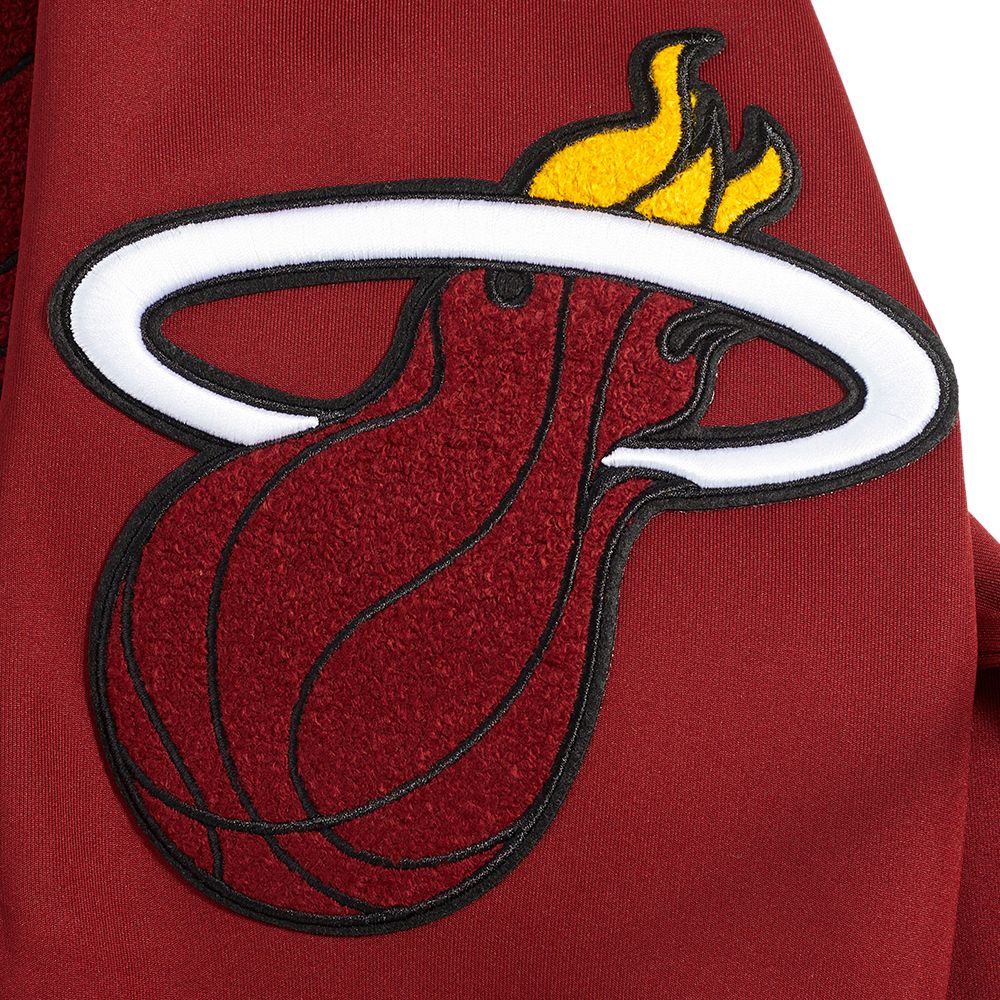 Pro Standard Men's Miami Heat Red Classic Track Jacket product image