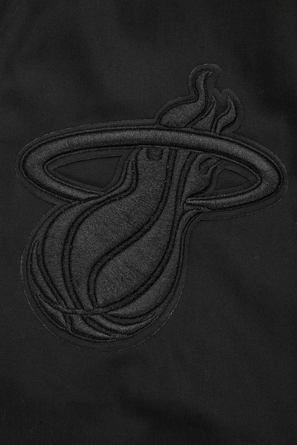 Pro Standard Men's Miami Heat Black Neutral Twill Jacket product image