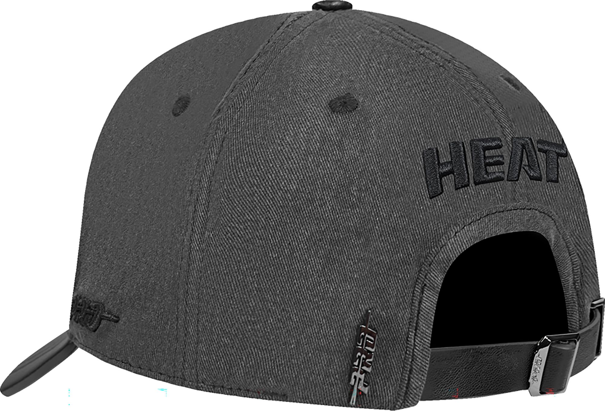 Pro Standard Women's Miami Heat Black Crystalline Strapback Hat product image