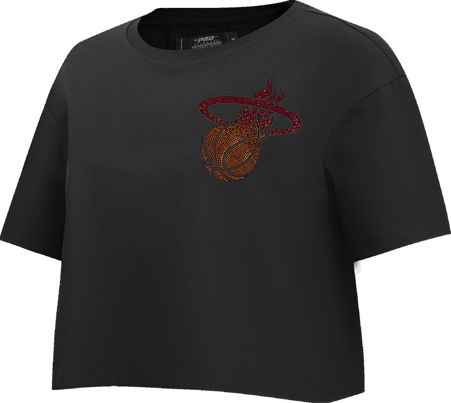 Pro Standard Women's Miami Heat Jewel Boxy T-Shirt product image