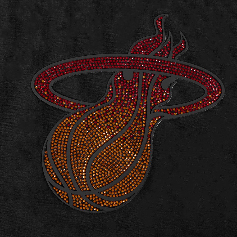 Pro Standard Women's Miami Heat Jewel Boxy T-Shirt product image