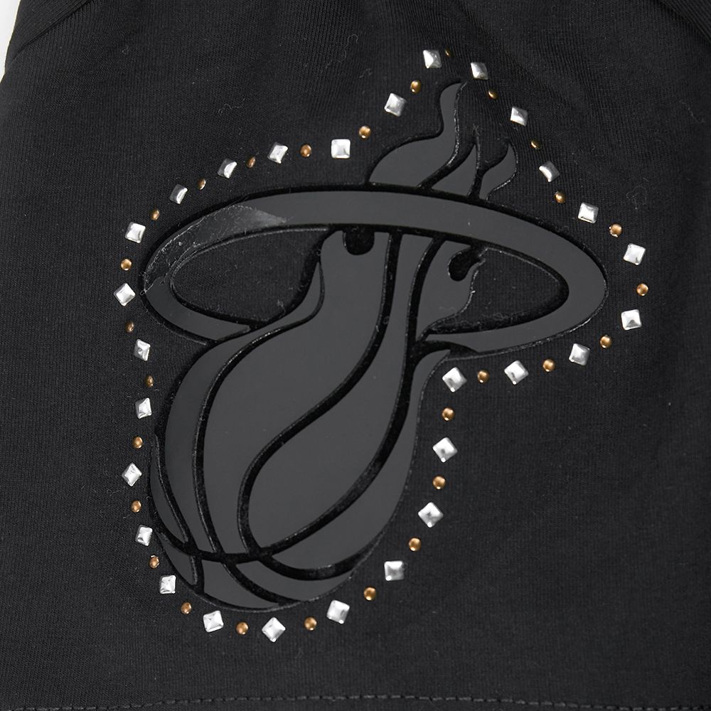 Pro Standard Women's Miami Heat Black Renegade Babydoll T-Shirt product image