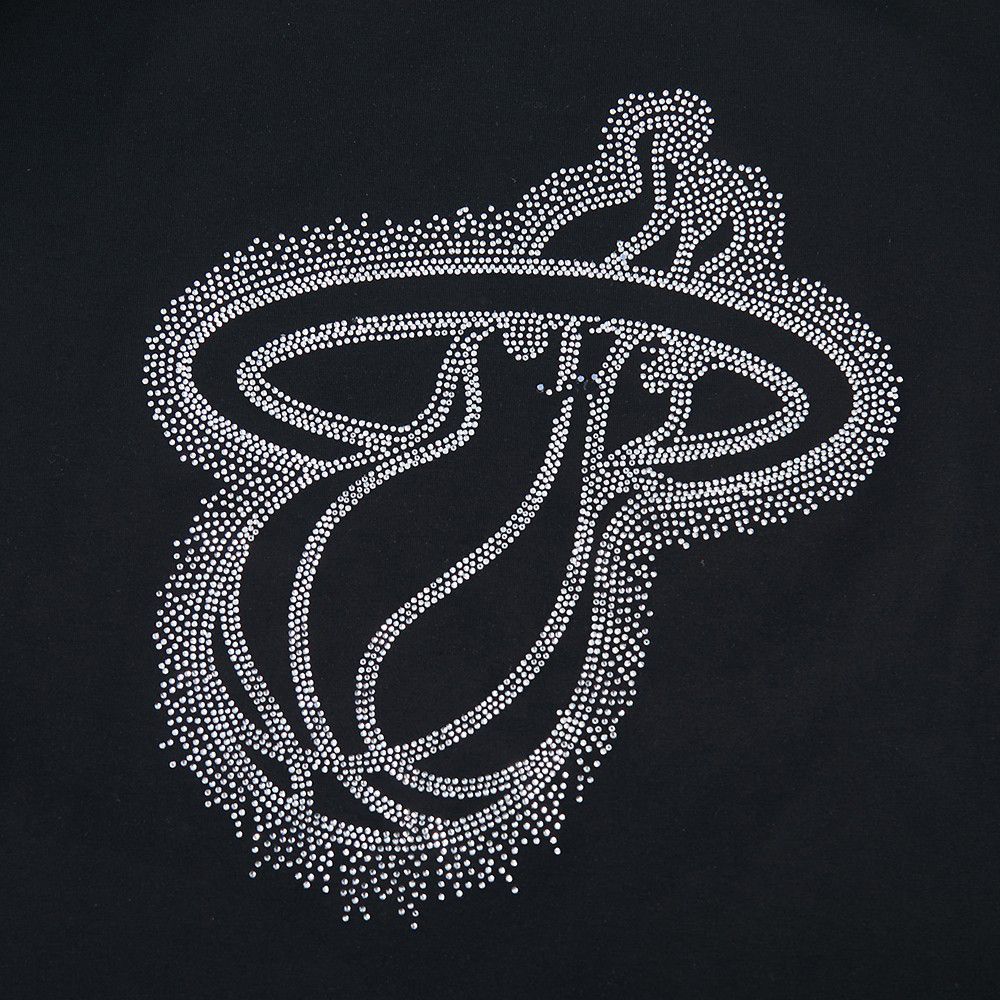 Pro Standard Women's Miami Heat Black Legacy Slim T-Shirt product image