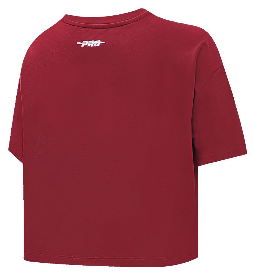 Pro Standard Women's Miami Heat Red Legacy Boxy T-Shirt product image