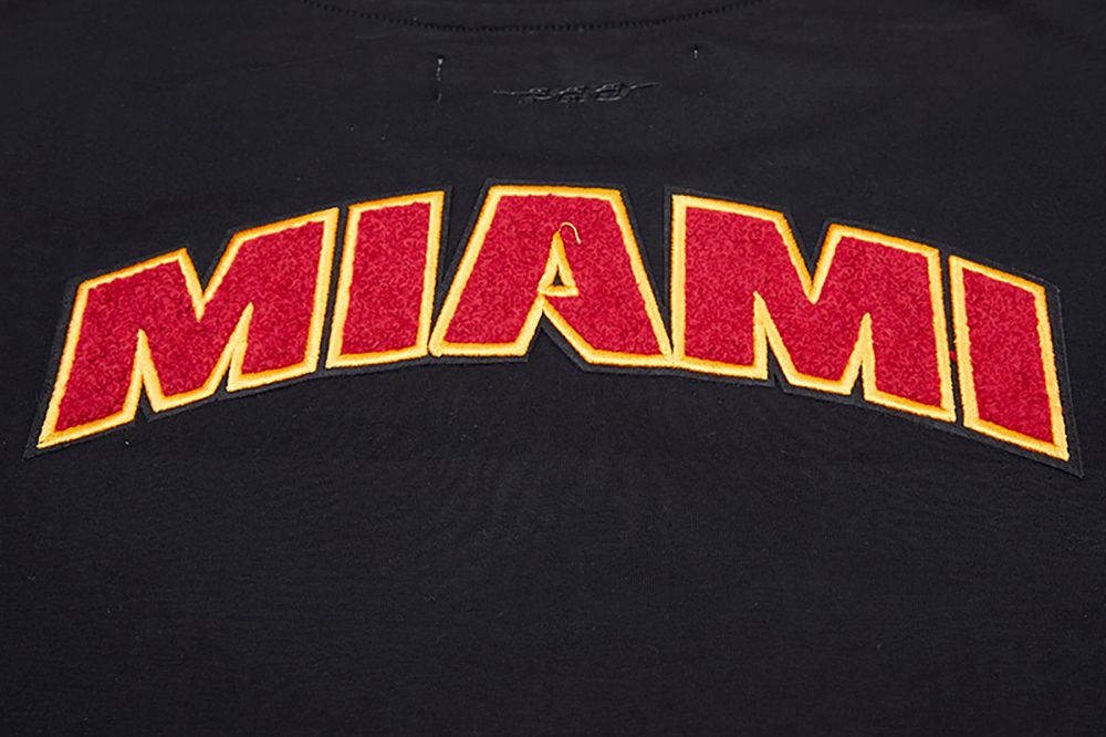 Pro Standard Women's Miami Heat Black Classic Boxy T-Shirt product image