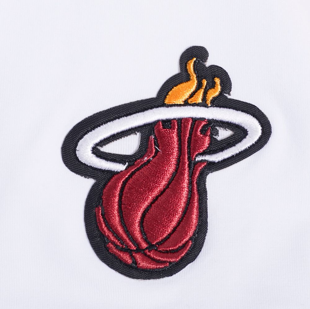 Pro Standard Women's Miami Heat White Classic Boxy T-Shirt product image