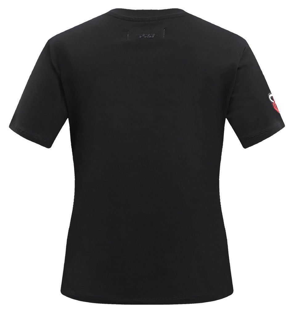 Pro Standard Women's Miami Heat Black Classic Slim Fit T-Shirt product image
