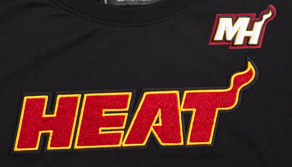 Pro Standard Women's Miami Heat Black Classic Slim Fit T-Shirt product image