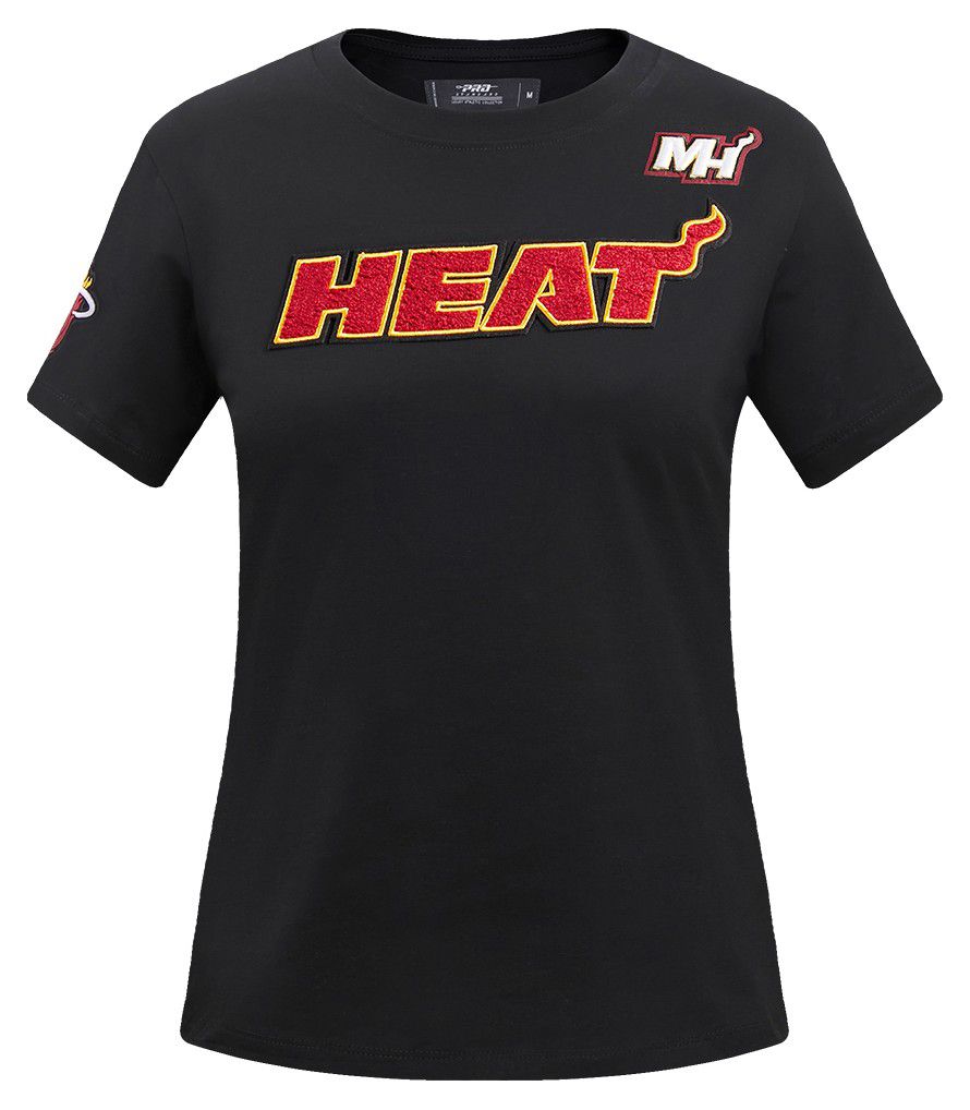 Pro Standard Women's Miami Heat Black Classic Slim Fit T-Shirt product image