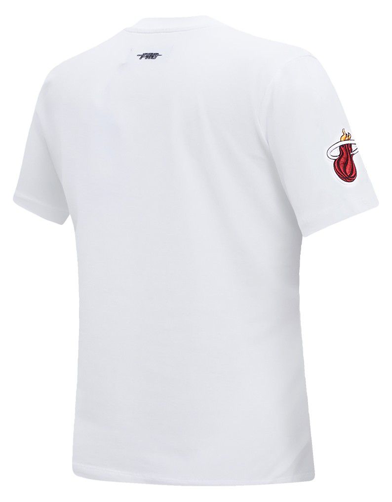 Pro Standard Women's Miami Heat White Classic Slim Fit T-Shirt product image