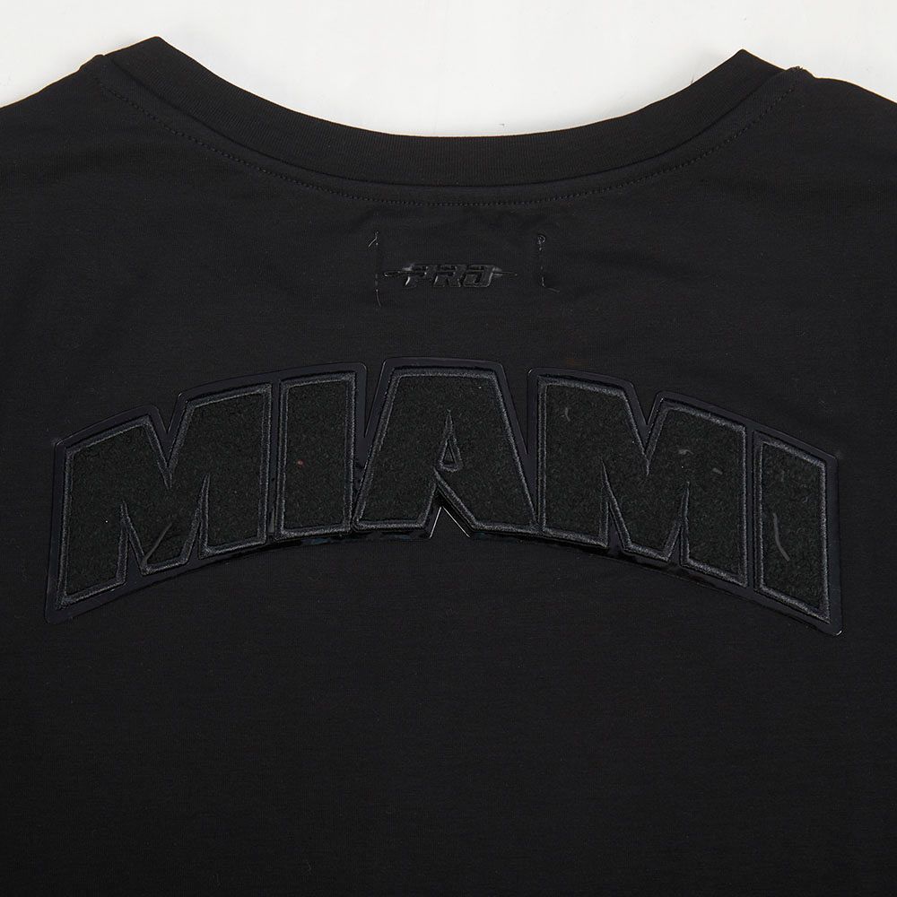 Pro Standard Women's Miami Heat Black Boxy T-Shirt product image