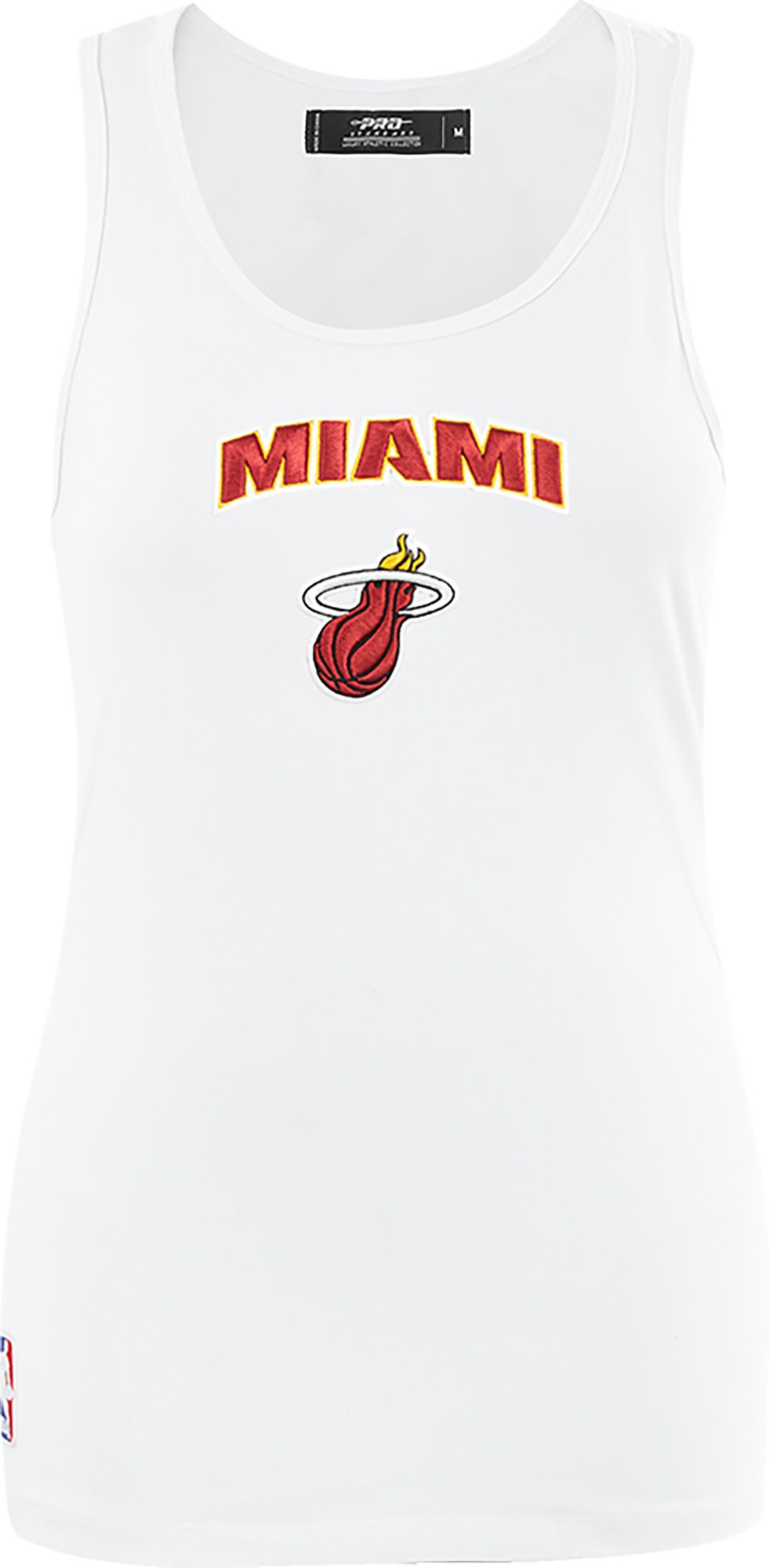 Pro Standard Women's Miami Heat White Classic Racerback Tank Top product image