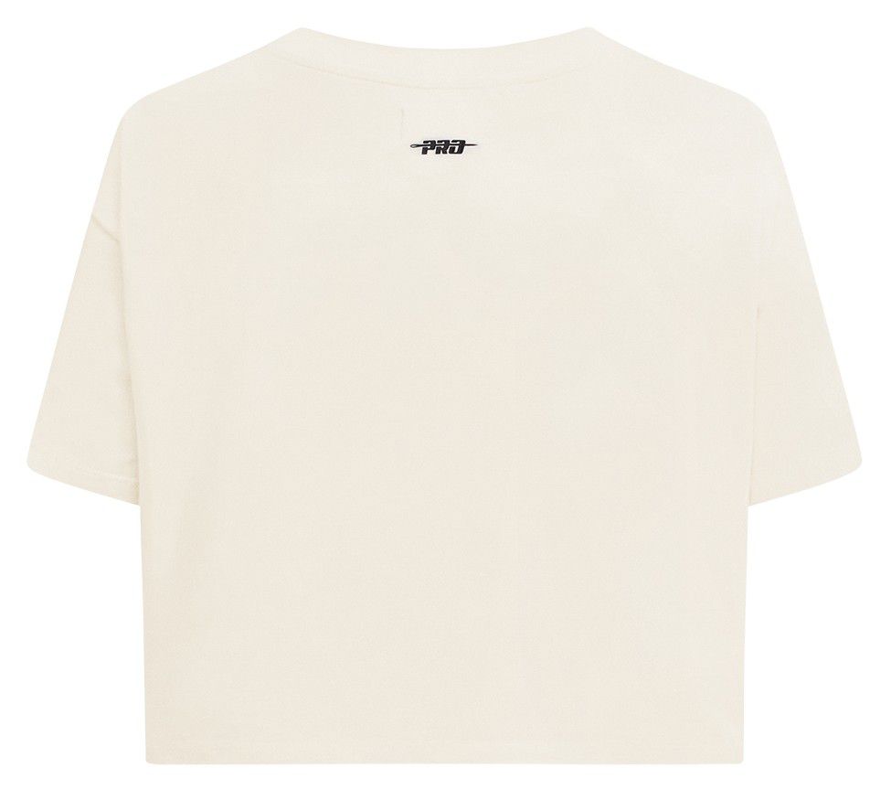 Pro Standard Women's Miami Heat Off White Retro Classic Boxy T-Shirt product image
