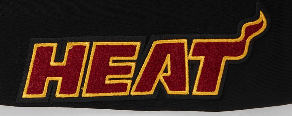 Pro Standard Women's Miami Heat Black Classic Hoodie Dress product image