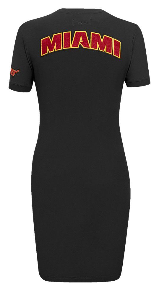 Pro Standard Women's Miami Heat Black Classic Bodycon Dress product image