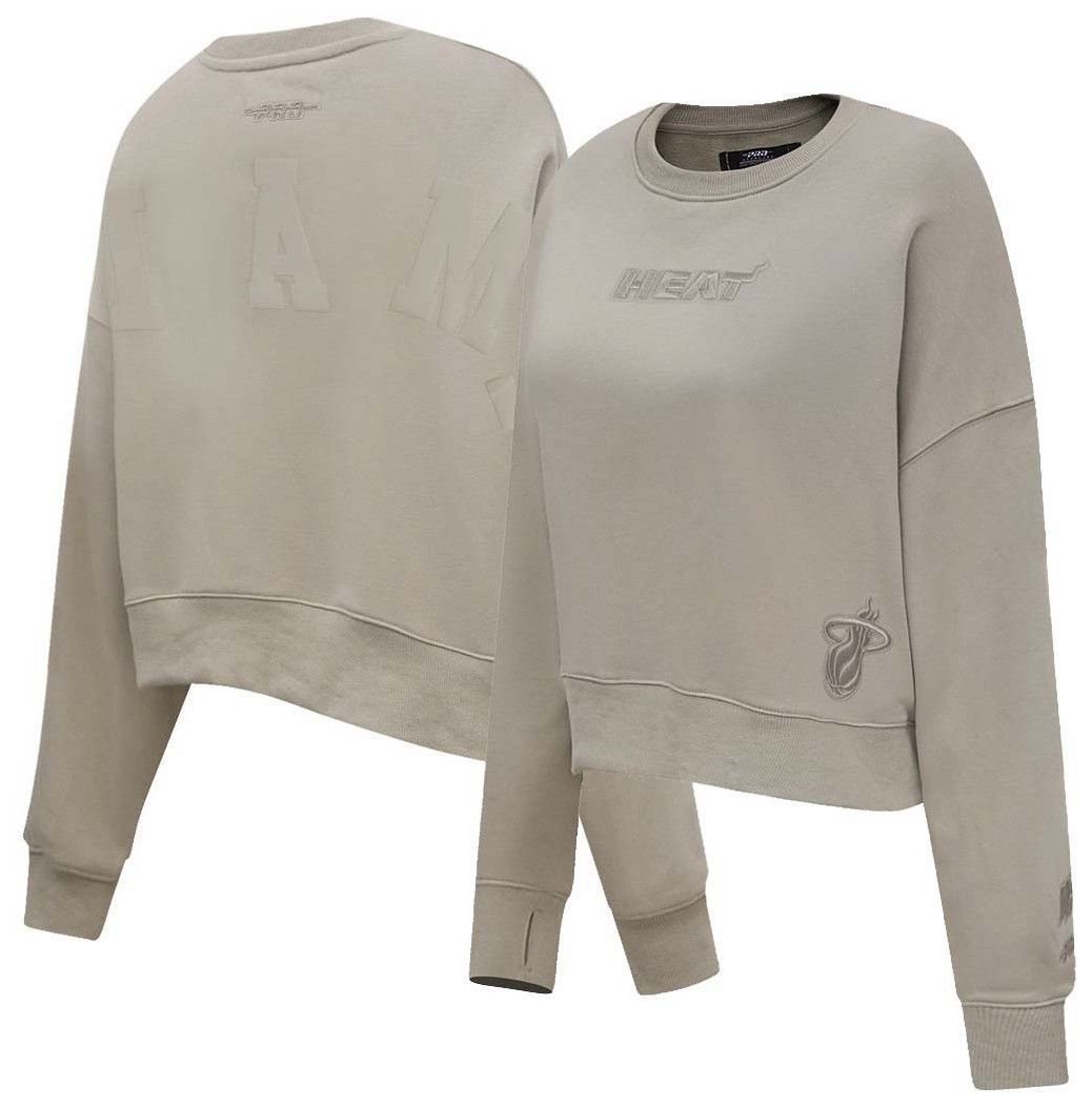Pro Standard Women's Miami Heat Wingpsan Crewneck Sweatshirt product image