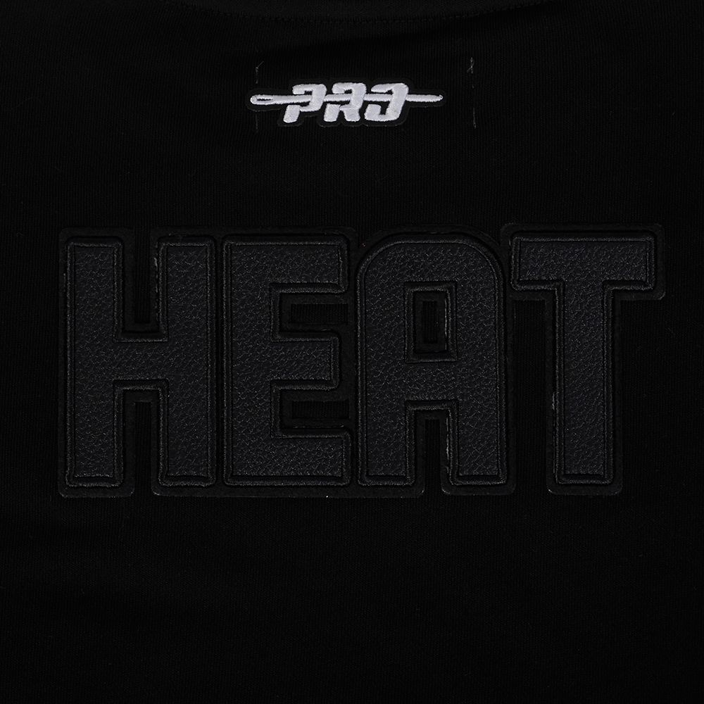 Pro Standard Women's Miami Heat Black Sketchbook Crewneck Sweatshirt product image