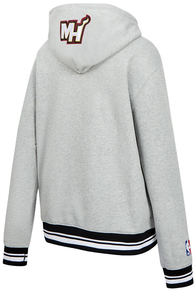 Pro Standard Women's Miami Heat Grey Crest Emblem Hoodie product image