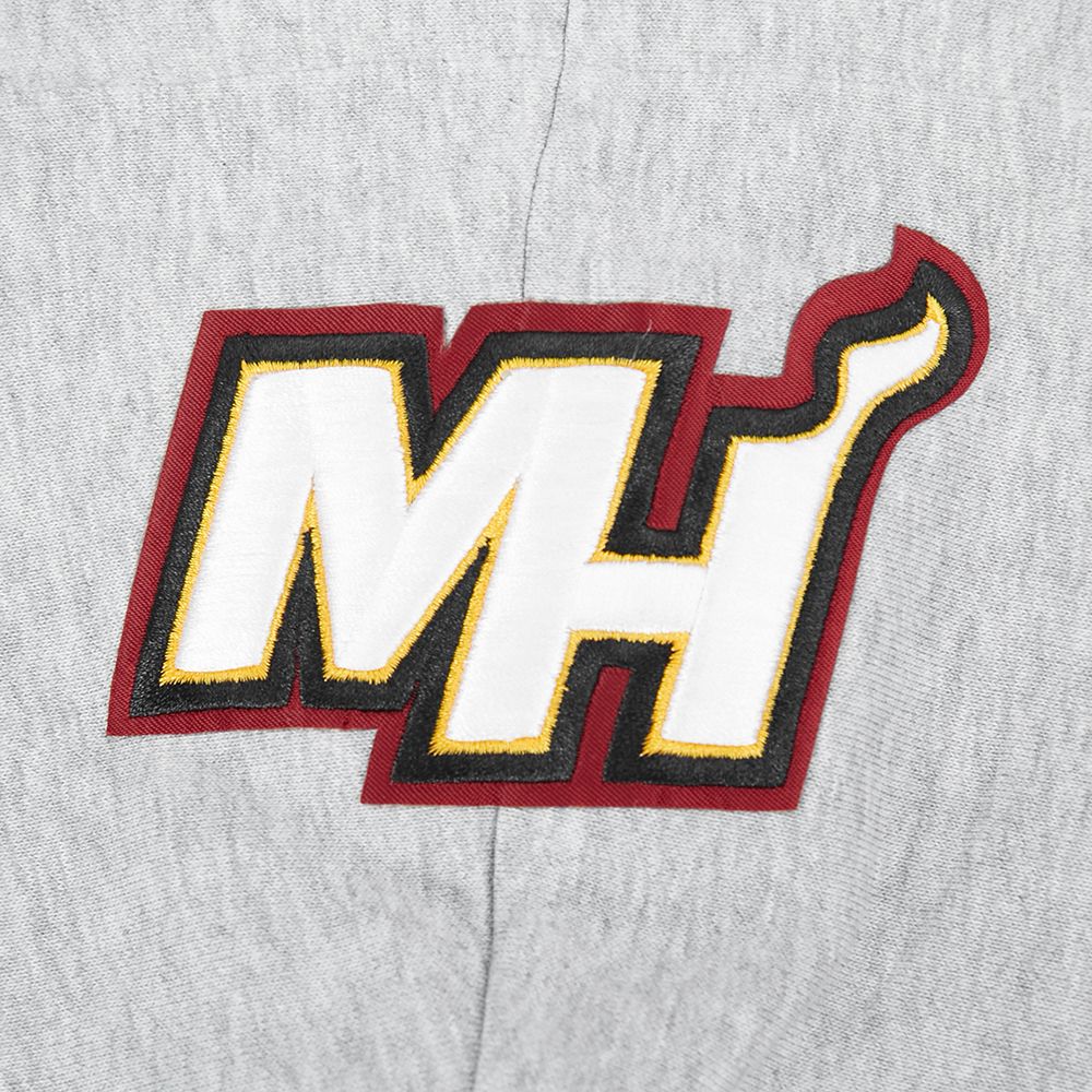 Pro Standard Women's Miami Heat Grey Crest Emblem Hoodie product image