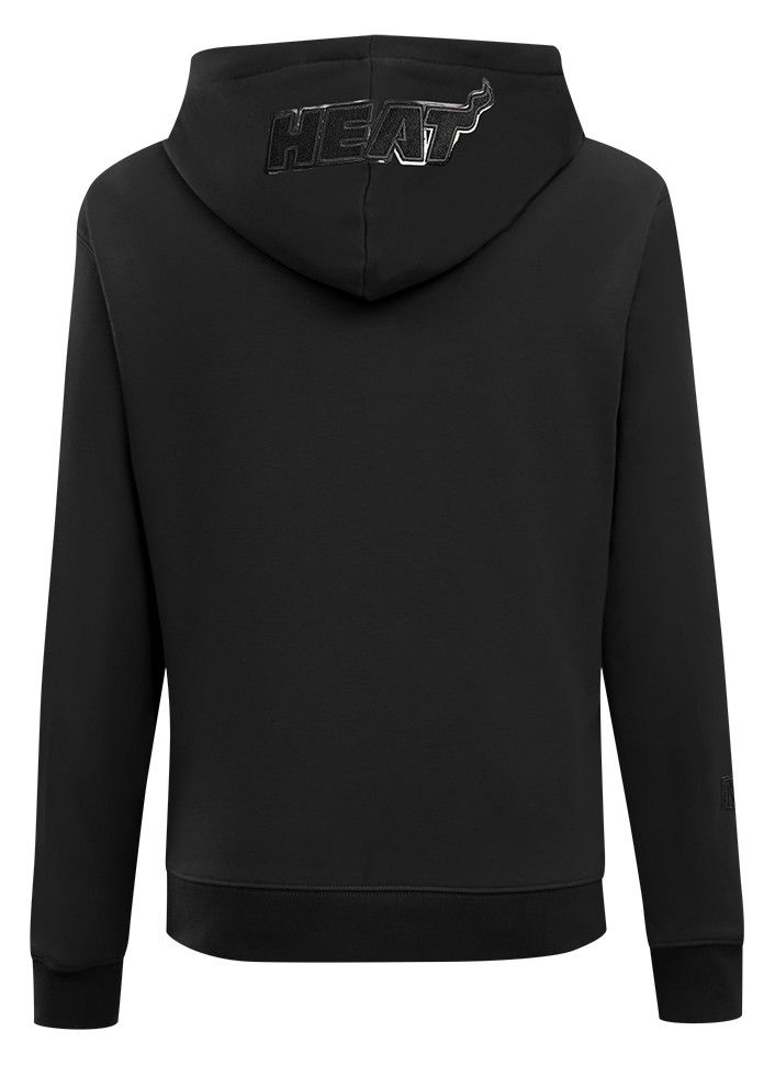 Pro Standard Women's Miami Heat Black Fleece Pullover Hoodie product image