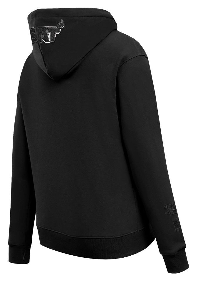 Pro Standard Women's Miami Heat Black Fleece Pullover Hoodie product image