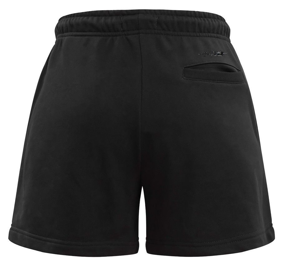 Pro Standard Women's Miami Heat Black Classic Fleece Shorts product image