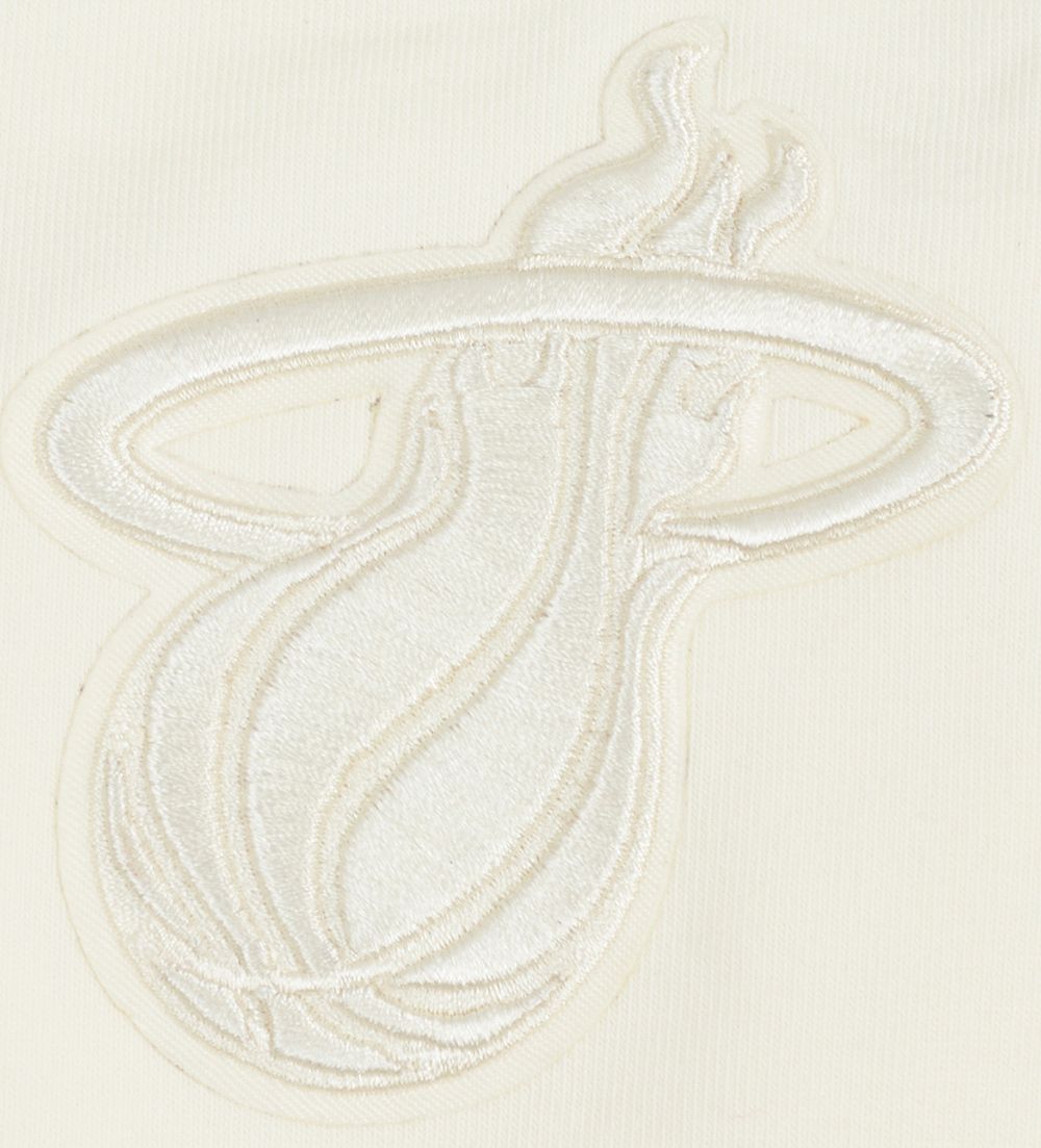 Pro Standard Women's Miami Heat Off White Neutral Jersey Leggings product image