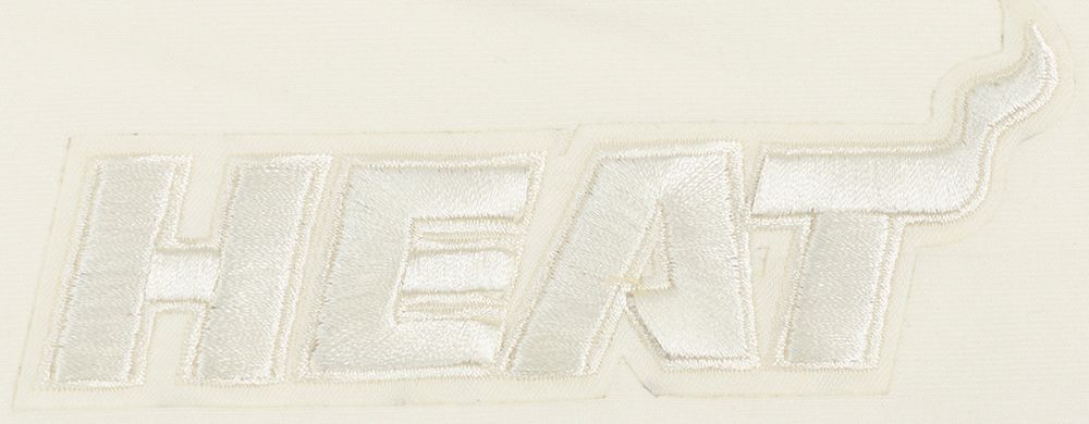 Pro Standard Women's Miami Heat Off White Neutral Jersey Leggings product image