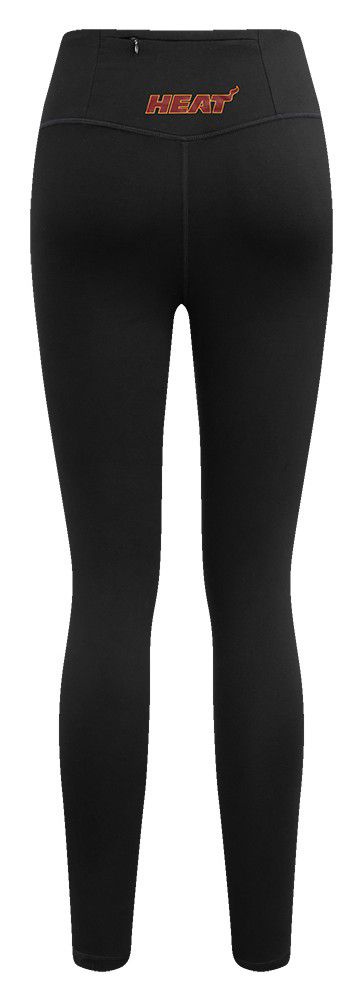 Pro Standard Women's Miami Heat Black Classic Jersey Leggings product image