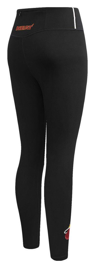 Pro Standard Women's Miami Heat Black Classic Jersey Leggings product image