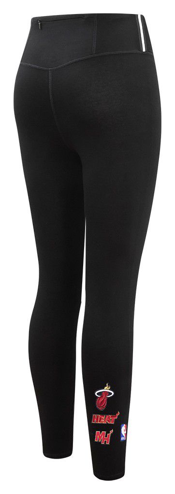Pro Standard Women's Miami Heat Black Retro Classic Jersey Leggings product image