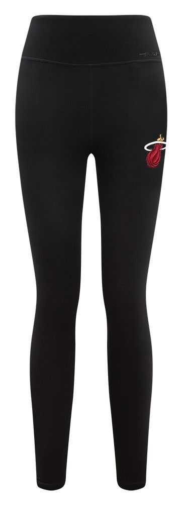 Pro Standard Women's Miami Heat Black Retro Classic Jersey Leggings product image