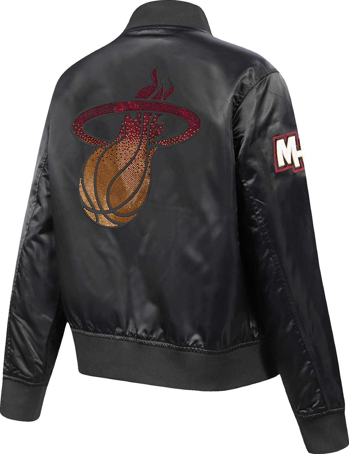 Pro Standard Women's Miami Heat Jewel Satin Jacket product image