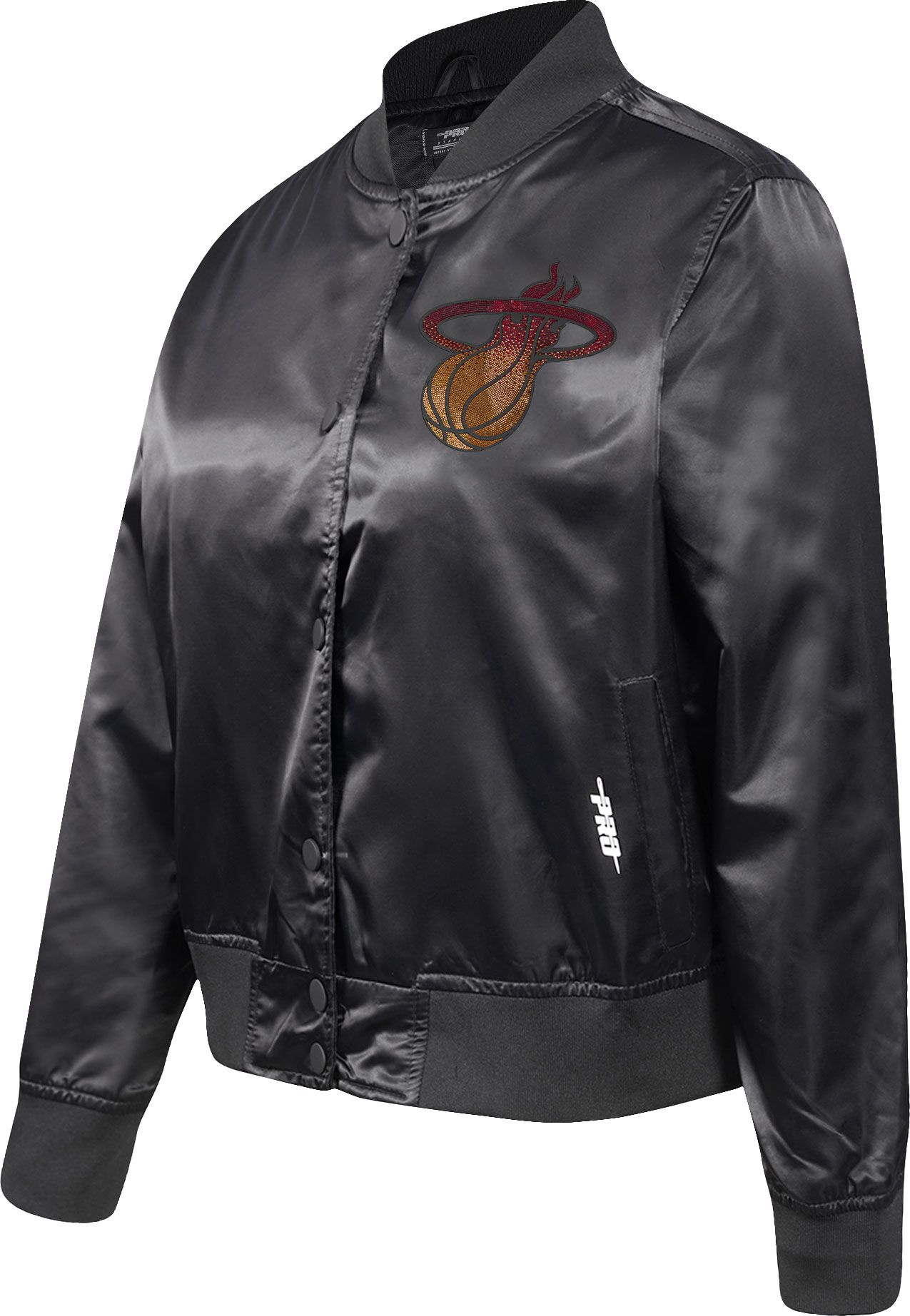 Pro Standard Women's Miami Heat Jewel Satin Jacket product image