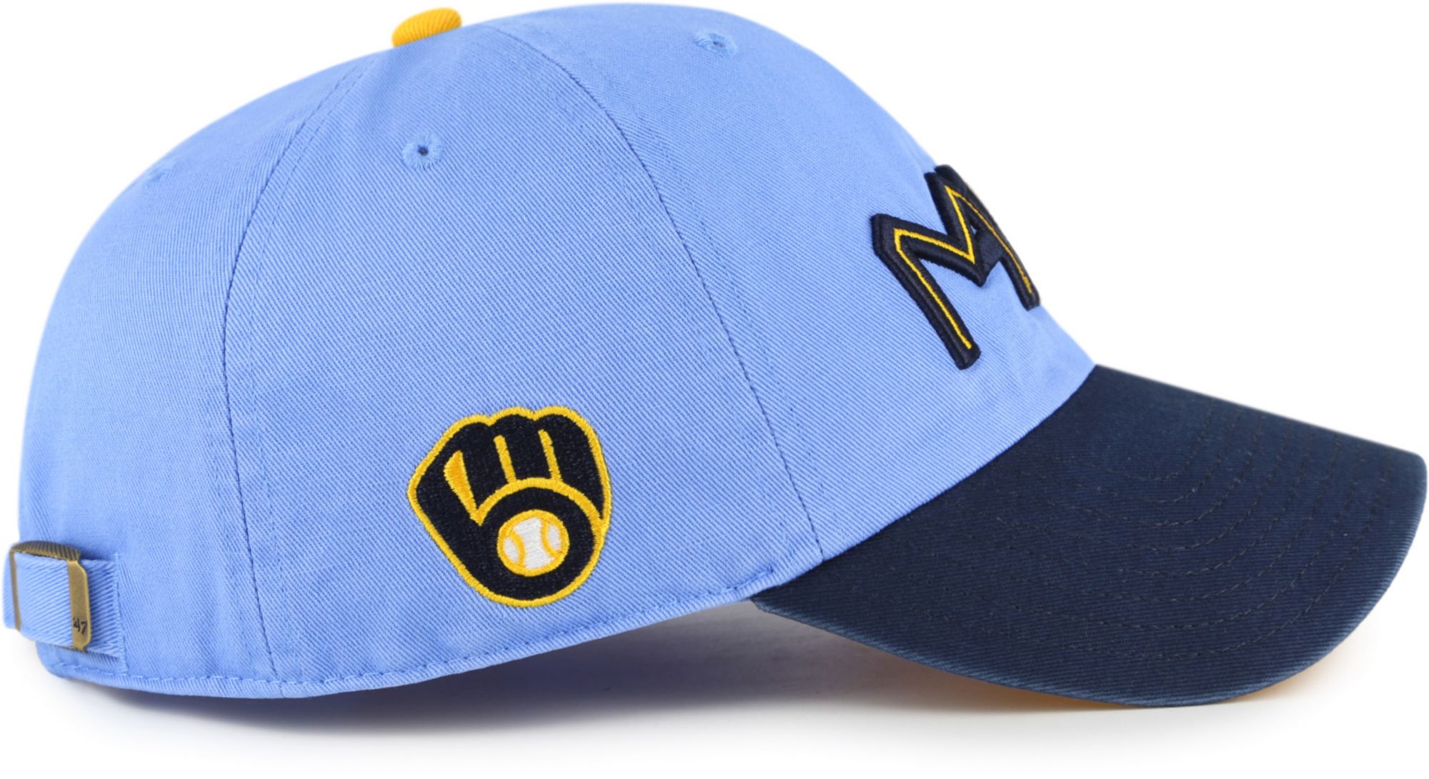 47 Adult Milwaukee Brewers City Connect Clean Up Adjustable Hat product image