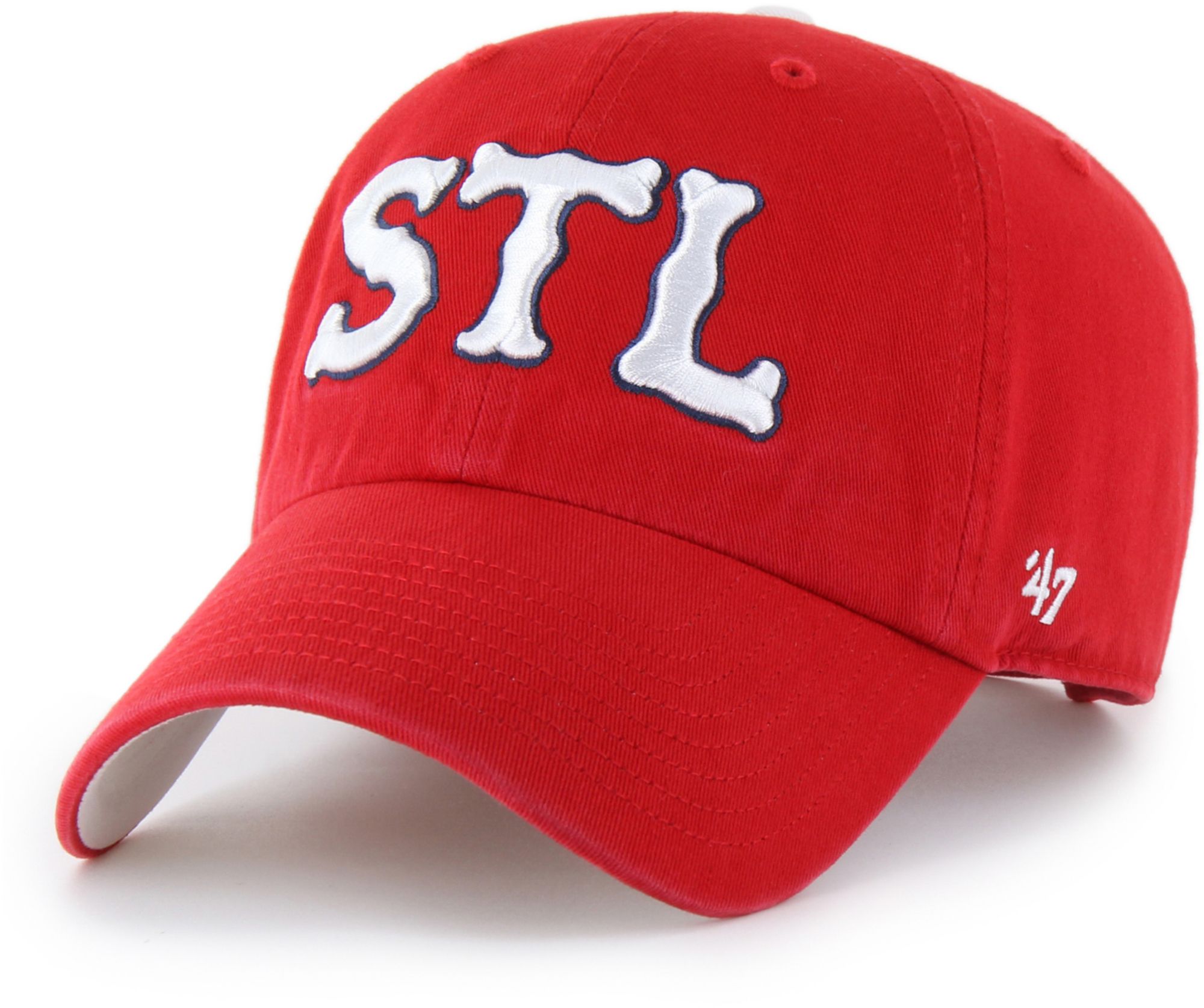 47 Adult St. Louis Cardinals City Connect Clean Up Adjustable Hat product image