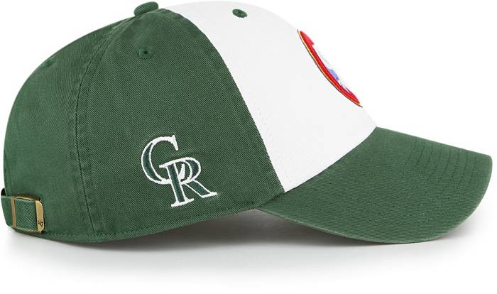 47 Brand Men's Green Colorado Rockies 2021 City Connect Captain Snapback Hat