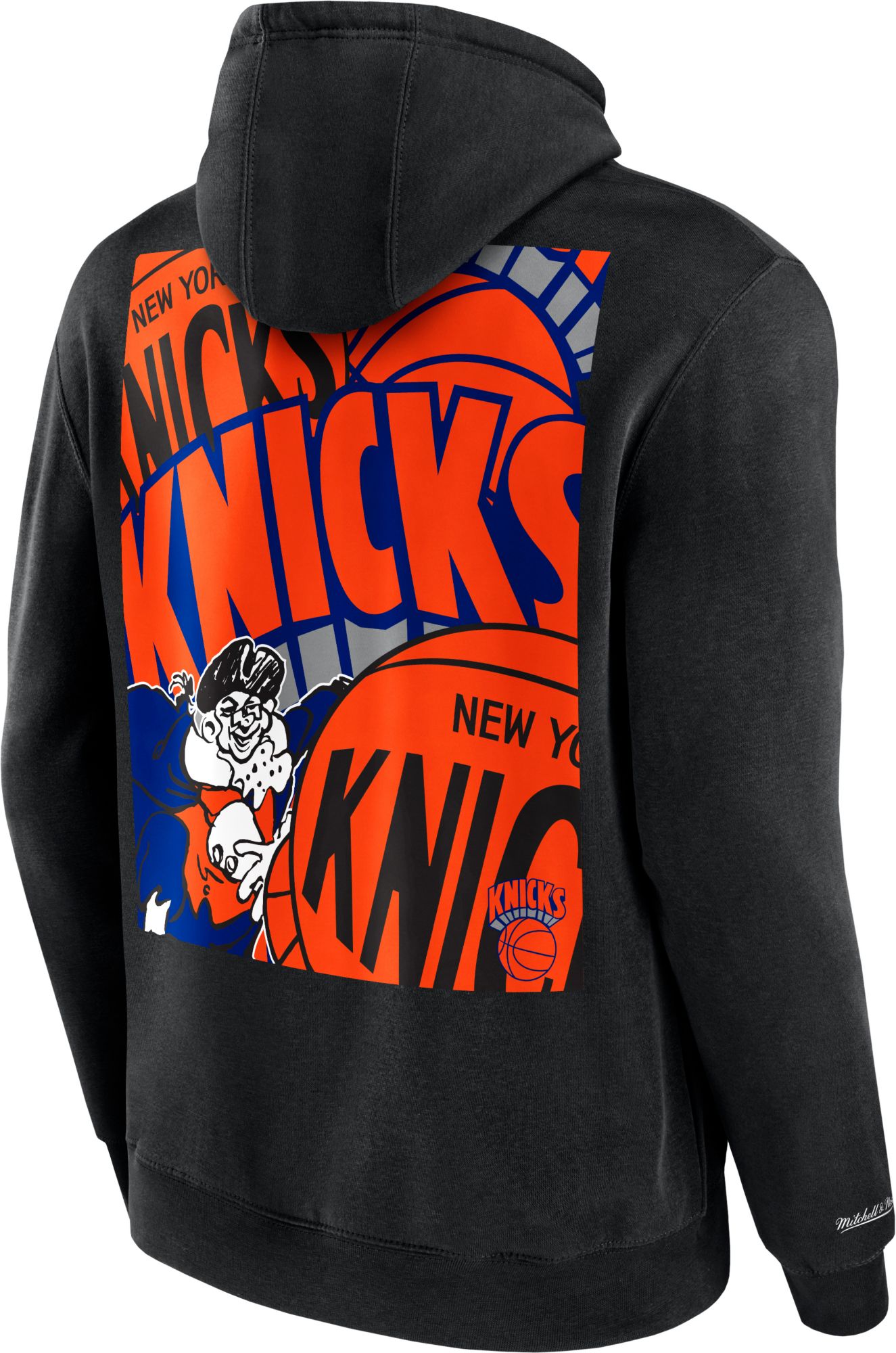 Mitchell & Ness Men's New York Knicks Black Cut Up Hoodie product image