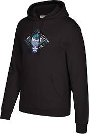 Mitchell & Ness Men's Charlotte Hornets Black Pull Over Fleece Hoodie product image
