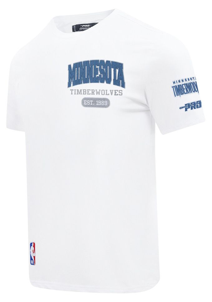 Pro Standard Men's Minnesota Timberwolves White City Arch T-Shirt product image
