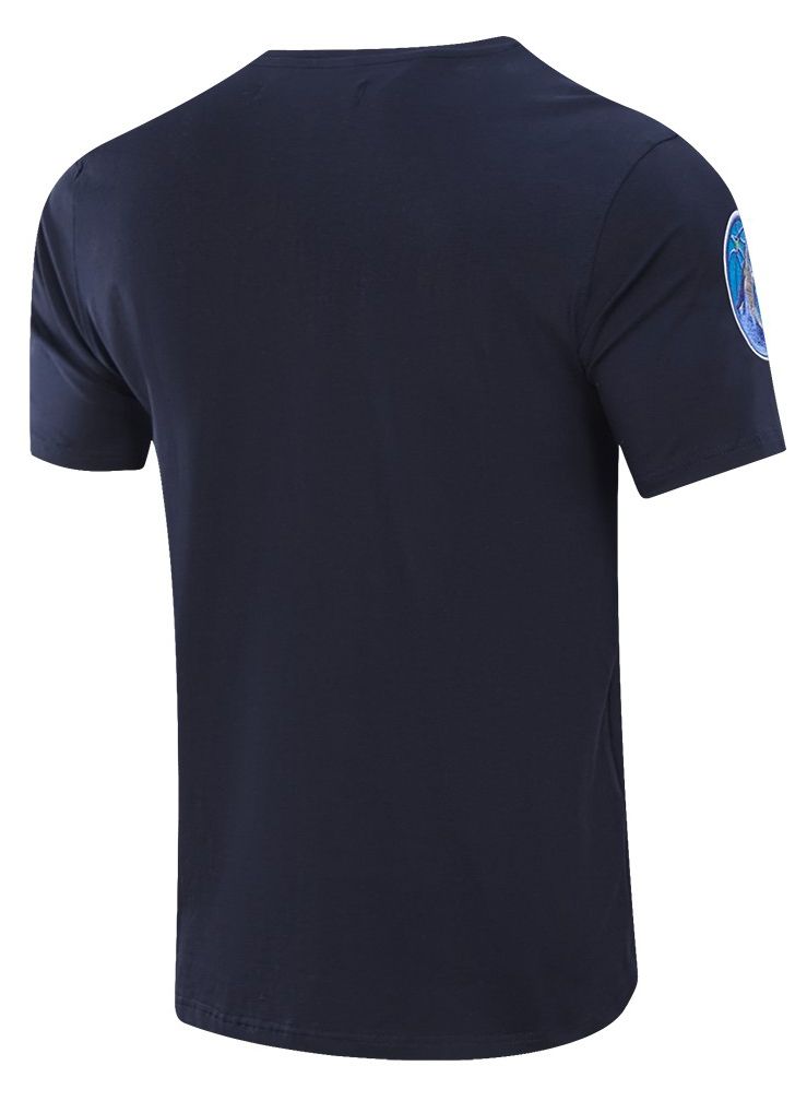Pro Standard Men's Minnesota Timberwolves Navy Classic Chenille T-Shirt product image