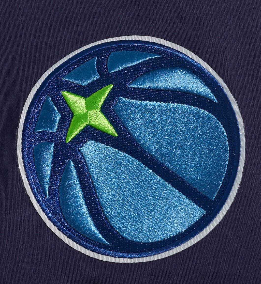 Pro Standard Adult Minnesota Timberwolves Chenille DK T-Shirt product image